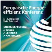 Titelblatt der Vorankündigung zur Europäischen Energieeffizienz Konferenz 2027