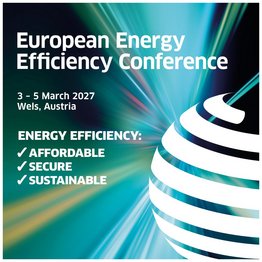 Cover page of the First Announcement of the European Energy Efficiency Conference 2027